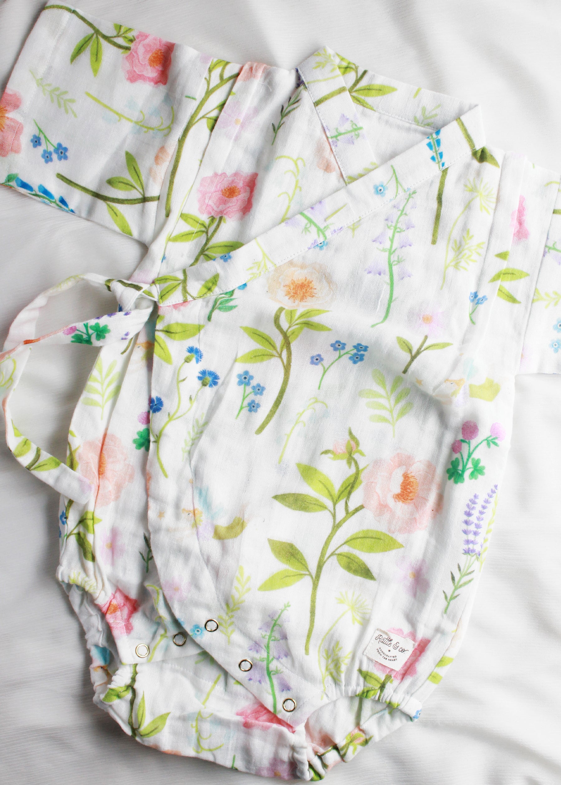 My Magic Beans Kimono Style Romper