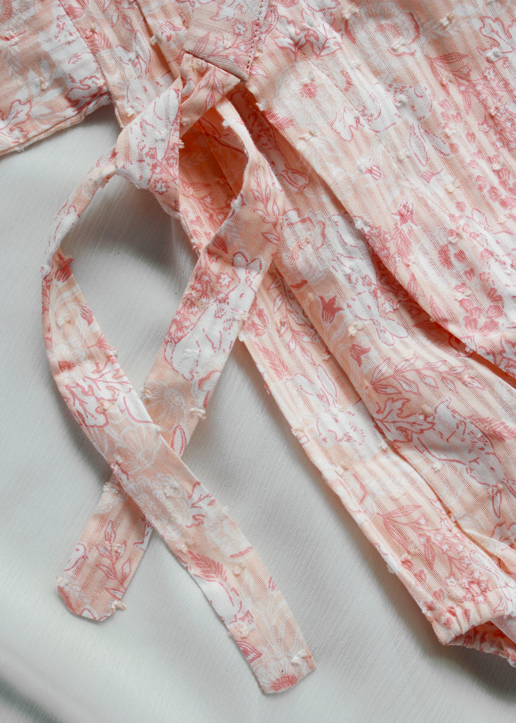 Somebunny Loves You Kimono Style Romper