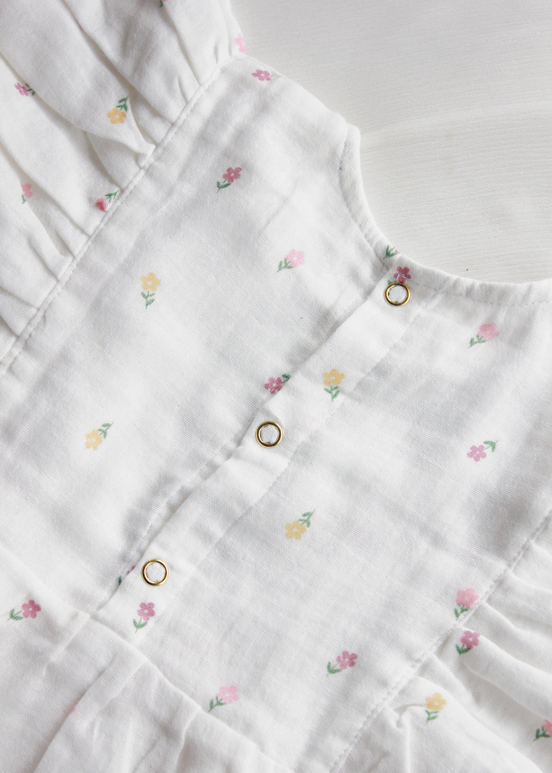 Magic Meadows Puff Sleeve Romper