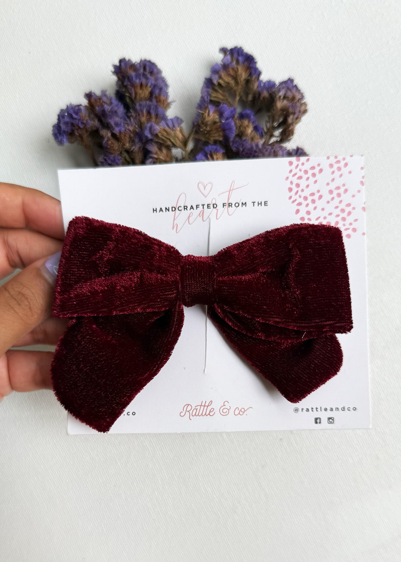 Pretty Velvet Bow