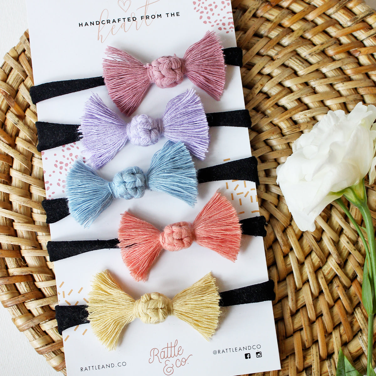 Little Sugar - Set of 5 mini headbands